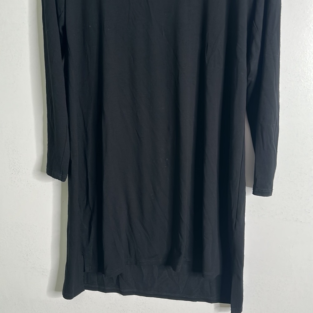 Eileen fisher black mini dress size medium - Picture 7 of 12